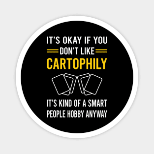 Smart People Hobby Cartophily Cartophilist Magnet